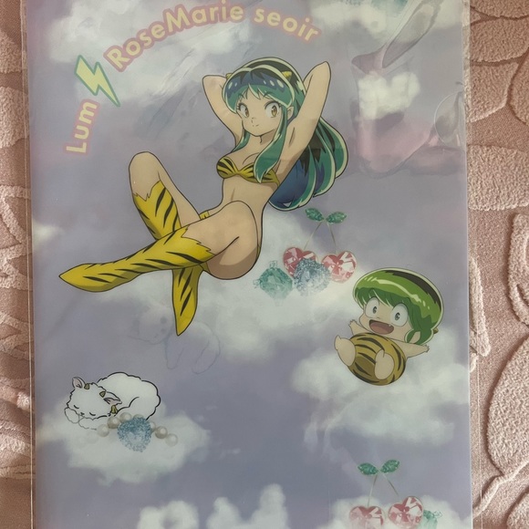 Rosemarie Seoir Lum anime folder collectible - Picture 3 of 3